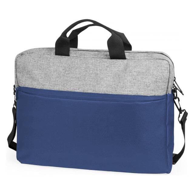 Two-Colors MIX Laptop Bag (Blue)