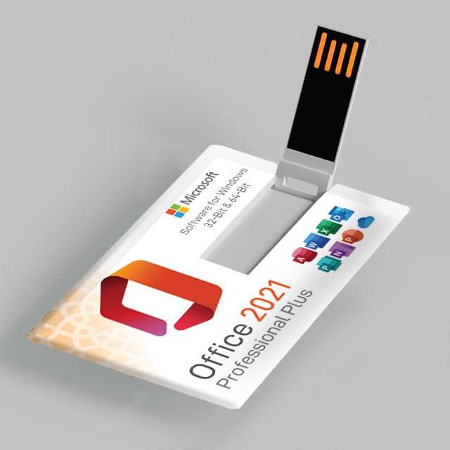 Microsoft Office Pro Plus 2021 (Original) / [USB Flash Drive]