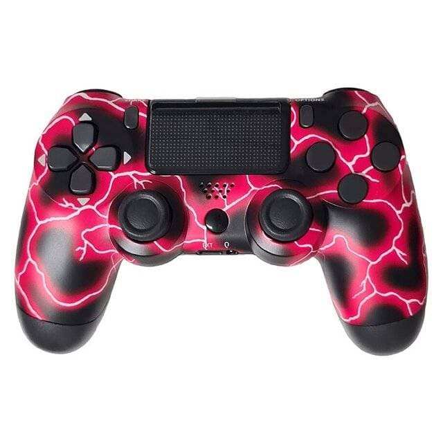 PS4 Dualshock 4 Wireless Controller (Red Lightning)