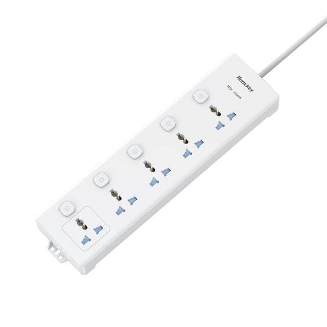 Huntkey DMC502 3M 5‑Surge Power Extension