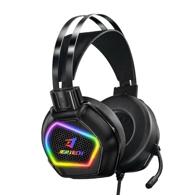 Jertech HG02 Acuity USB RGB Wired Headset (Black)