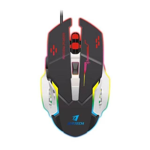 Jertech JR810 Wired Mouse (Black)