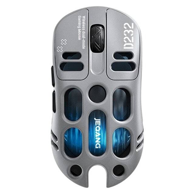 Jeqang JW-D232 2.4G + BT + Charging Mouse (Grey)